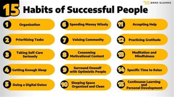20 Daily Habits That Will Make You Successful And Happy