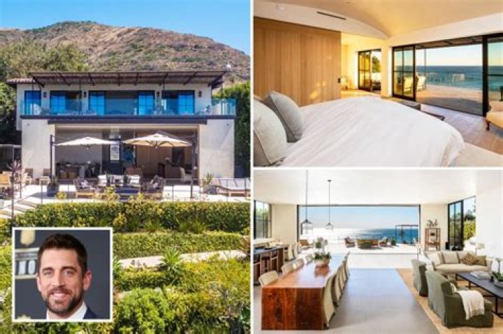 Aaron Rodgers and Danica Patrick Just Bought Robbie Williams' Malibu Mansion For $28 Million