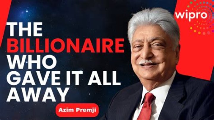 Billionaire Azim Premji Has Donated $21 Billion To His Charitable Foundation
