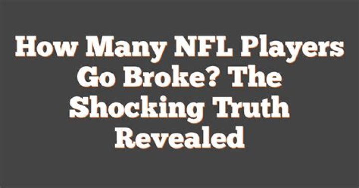Here's One Major Reason Why So Many NFL Players Go Broke