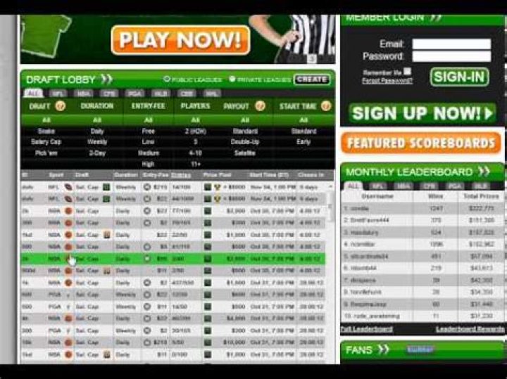 How to Make Money Playing Fantasy Football