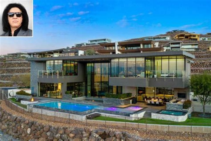 Less Than A Year After Paying $8 Million, Gene Simmons Lists His Las Vegas Mansion For $15 Million