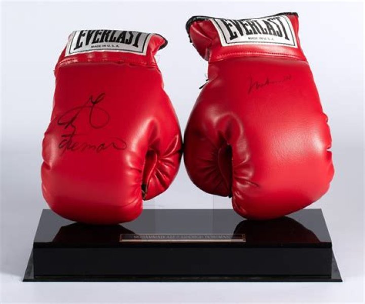 Muhammad Ali's Boxing Gloves Just Got Sold For A Lot Of Money