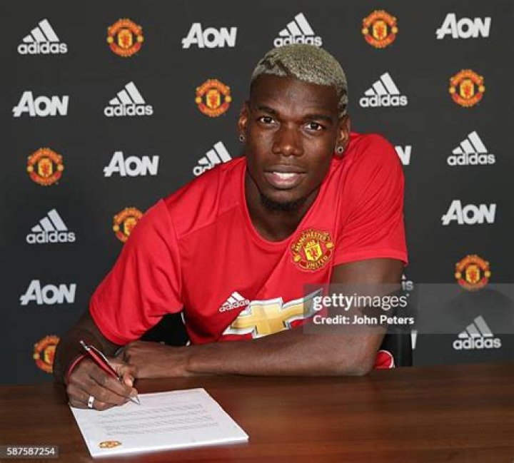 Paul Pogba Officially Joins Manchester United For A Record Fee