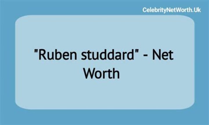 Ruben Studdard Net Worth | Celebrity Net Worth