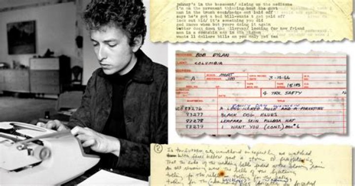 Secret Bob Dylan Archive Acquired For An Estimated $15-$20 Million