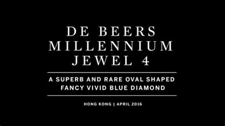 The De Beers Millennium Jewel 4 Expected To Break Auction Records In April