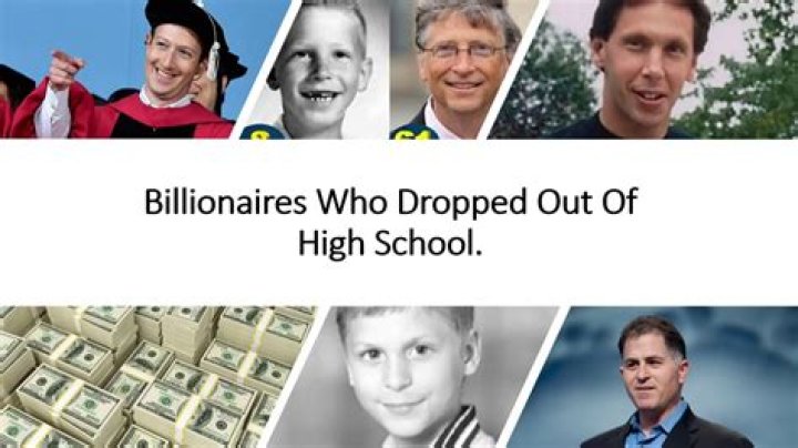 These Seven Billionaires Dropped Out Of High School
