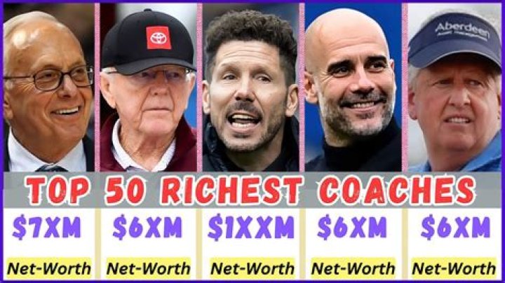 Top 50 Richest Coaches