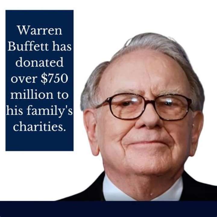 Warren Buffett Just Donated $3 Billion To Charity