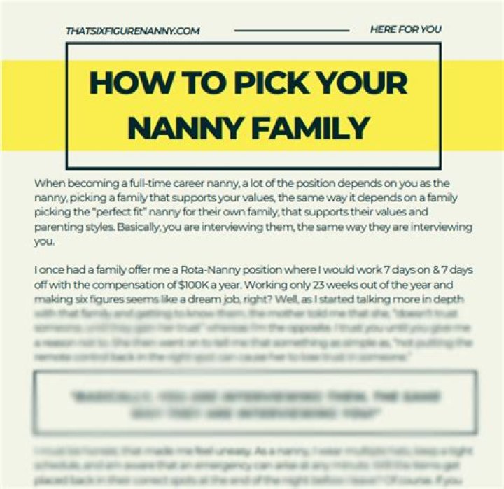 You Won't Believe The Perks That Come With This Six-Figure Nanny Job